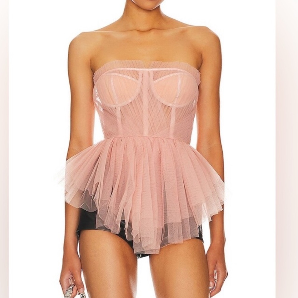 NBD Revolve Tetra Top in Nude Pink *NEVER WORN*